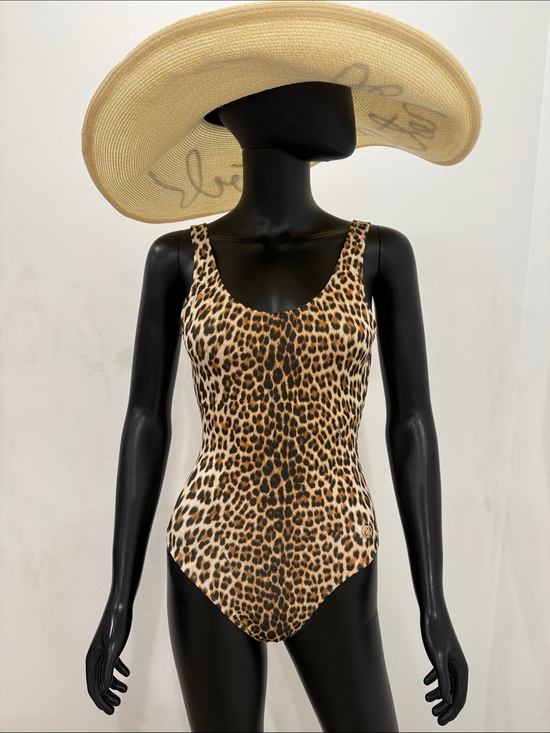 Roberto Cavalli Other - Roberto Cavalli Leopard One Piece Bodysuit Swimsuit S New Backless Beachwear